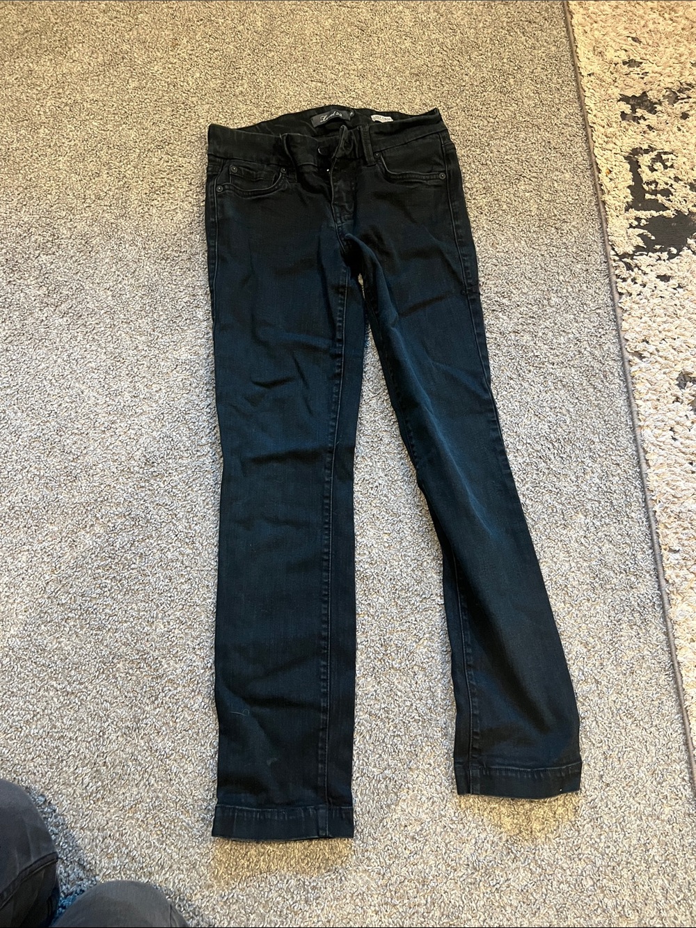 Level 99 Black Skinny Jeans for Women